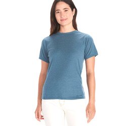 Marmot Switchback Short Sleeve Shirt Women's in Dusty Teal